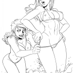 Justice Hentai Supergirl