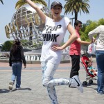 Jordan Carver Universal Studios Candids