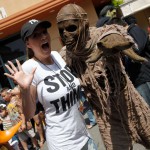 Jordan Carver Universal Studios Candids