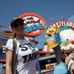Jordan Carver Universal Studios Candids