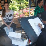 Jordan Carver Universal Studios Candids