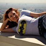 Jordan Carver Tight Batman Shirt