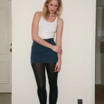 Nessa millard at home in hose