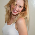 Nessa millard at home in hose