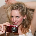 Nessa millard at home in hose