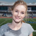 Ashlee hills hits the track