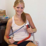 Jane franklin in art school