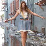 Jessie andrews in the fashion district