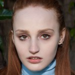 Sarah rupe in the garden