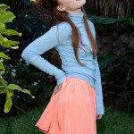 Sarah rupe in the garden