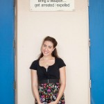 Kim alu has icy blue eyes