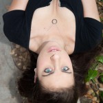 Kim alu has icy blue eyes