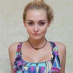 Alexis celeice boots and fishnets