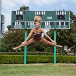 Lauren clare foul ball area