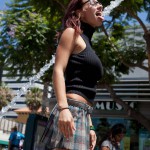 Victoria lynn visits promenade