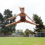 Lauren clare foul ball area