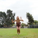 Lauren clare foul ball area