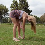 Lauren clare foul ball area