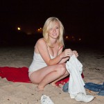 Kenze thomas after hours beach