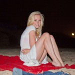 Kenze thomas after hours beach