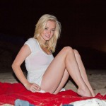 Kenze thomas after hours beach