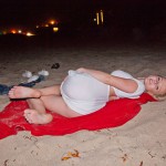 Kenze thomas after hours beach