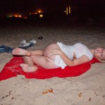 Kenze thomas after hours beach