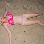 Kenze thomas after hours beach