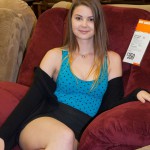 Lindsay bare visits big lots
