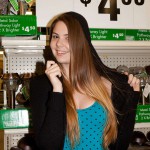 Lindsay bare visits big lots