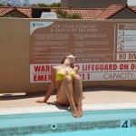 Serina cardoni swimming in la