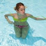 Serina cardoni swimming in la