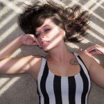 Hannah kinney white stripes