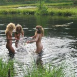 Three Nymphs Totally Nature