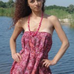 Karina Walk Near Lake