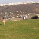 In a residential area