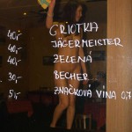 Next to a road and cleaning