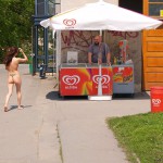 At and around a central leisure area