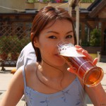 At and around a central leisure area