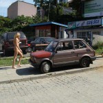 In Krakow at the river