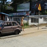 In Krakow at the river