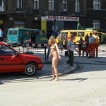 In Krakow at the river