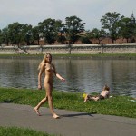 In Krakow at the river