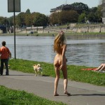 In Krakow at the river