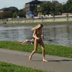 In Krakow at the river