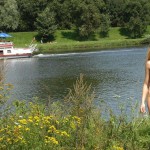 In Krakow at the river