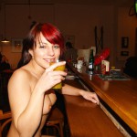 A bar in the city center