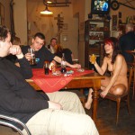 A bar in the city center