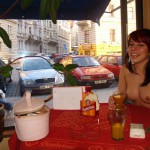 A bar in the city center