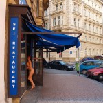 A bar in the city center